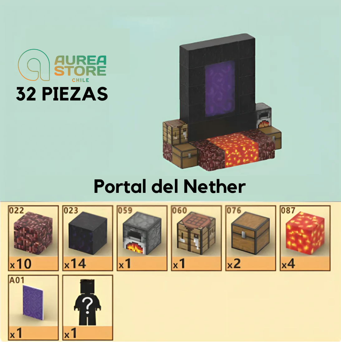 Blocos Magnéticos Minecraft - Vários Modelos