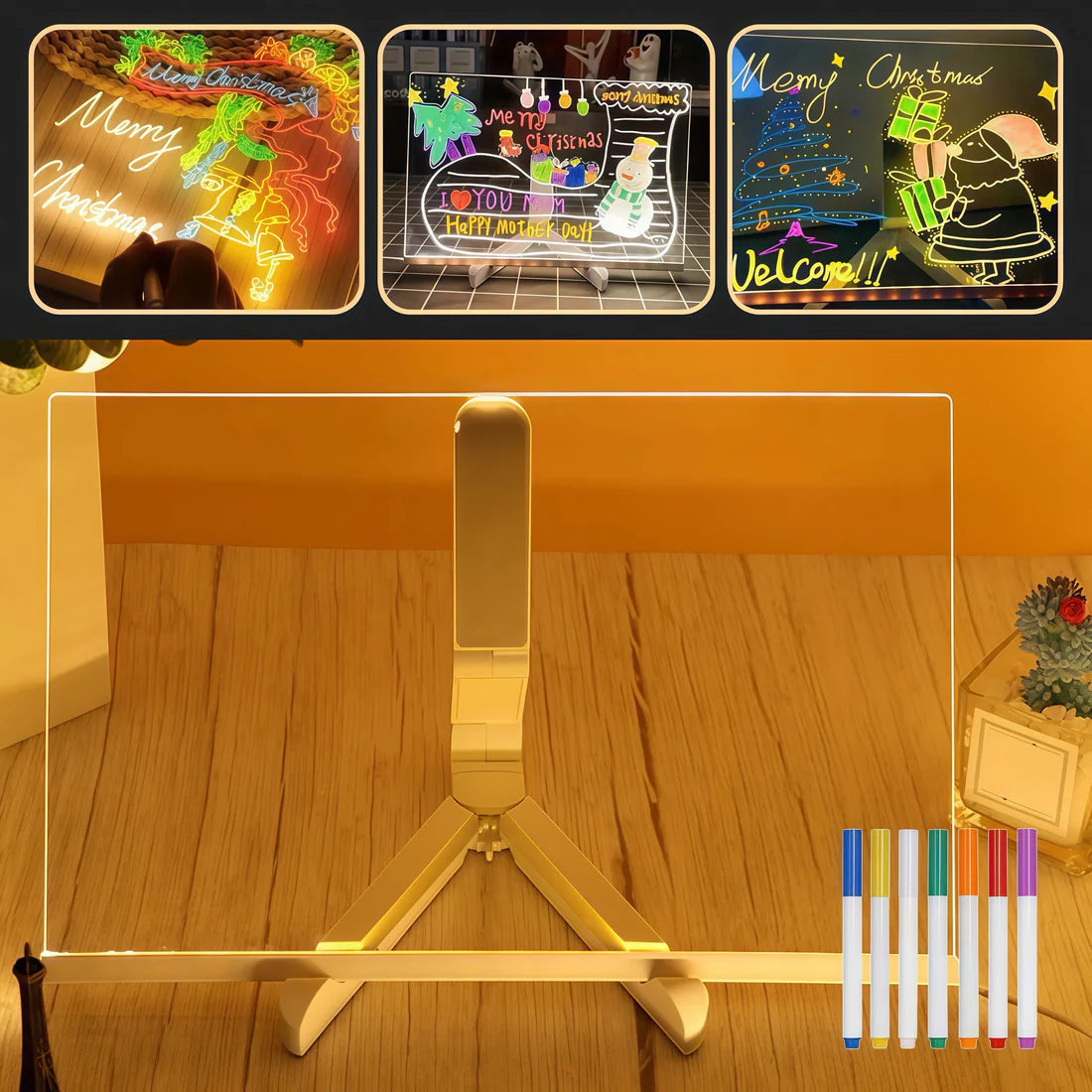 LumiBoard™ LED Pizarra para Dibujos