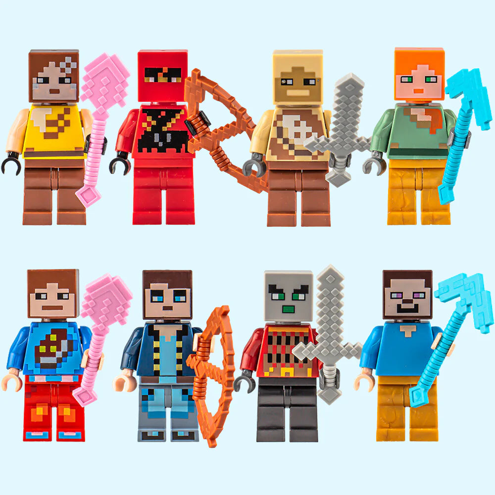 5 Personajes Aleatorios | MineCraft