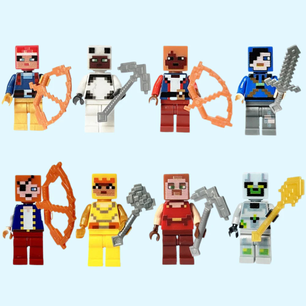 5 Personajes Aleatorios | MineCraft