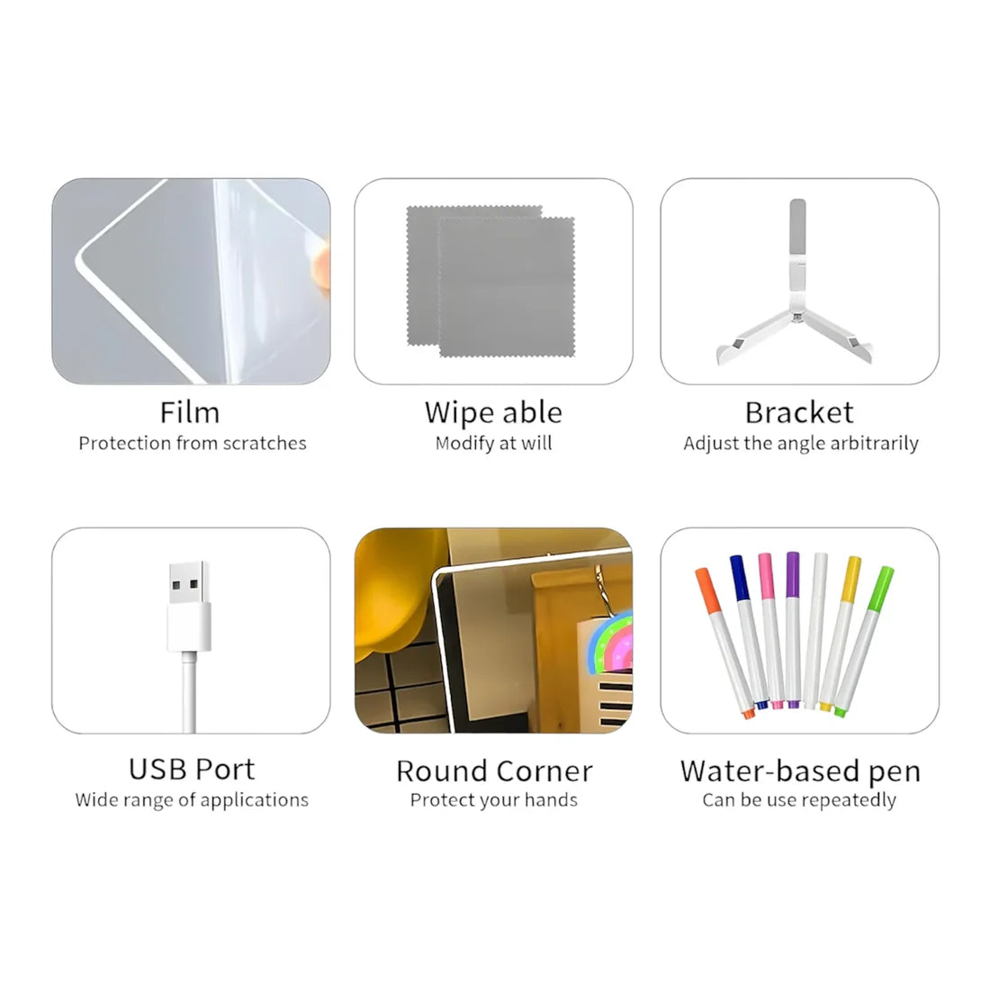 LumiBoard™ LED Pizarra para Dibujos