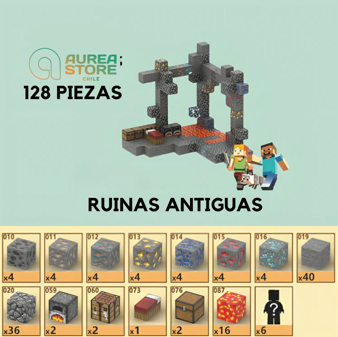 Blocos Magnéticos Minecraft - Vários Modelos