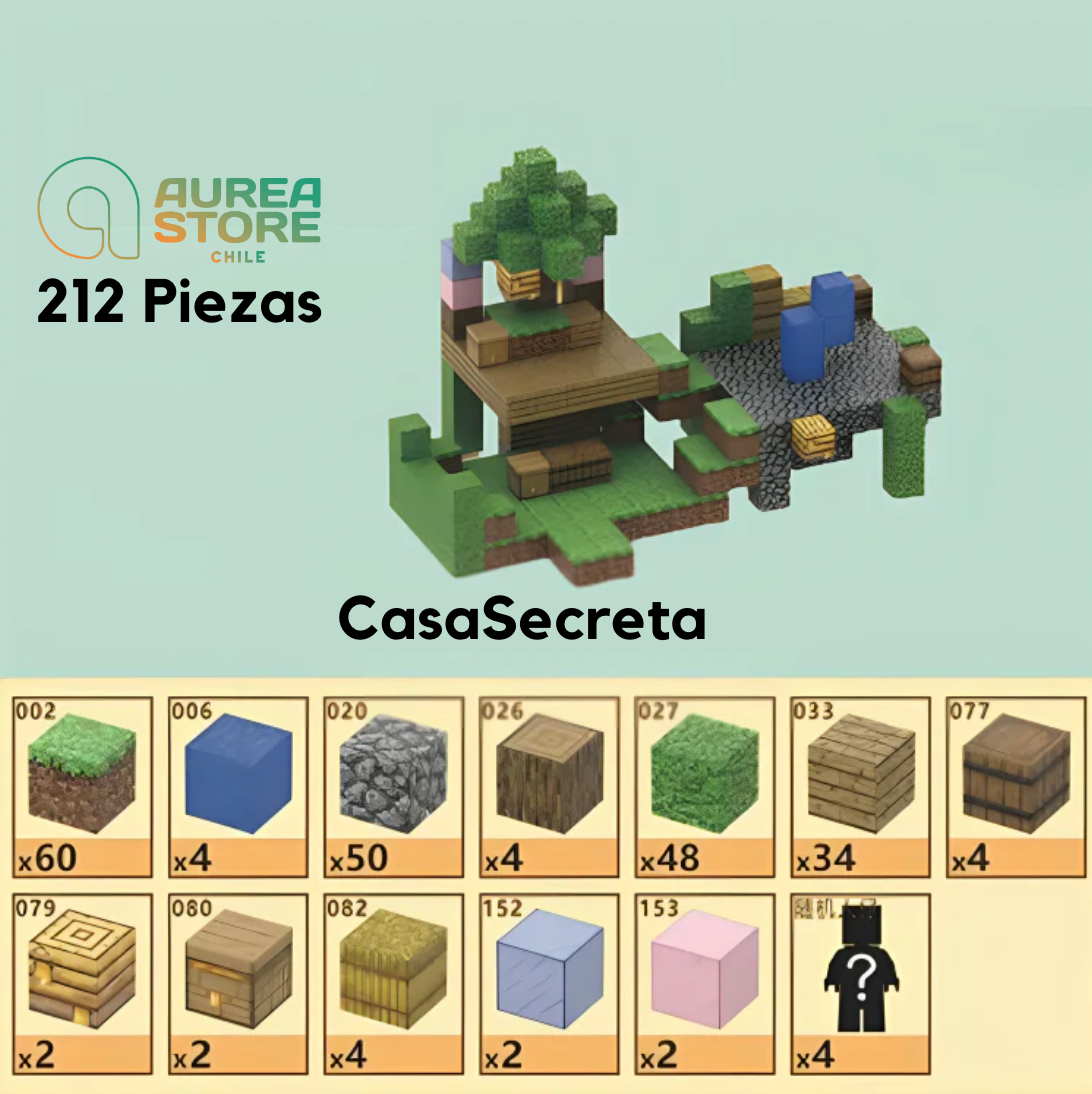 Blocos Magnéticos Minecraft - Vários Modelos