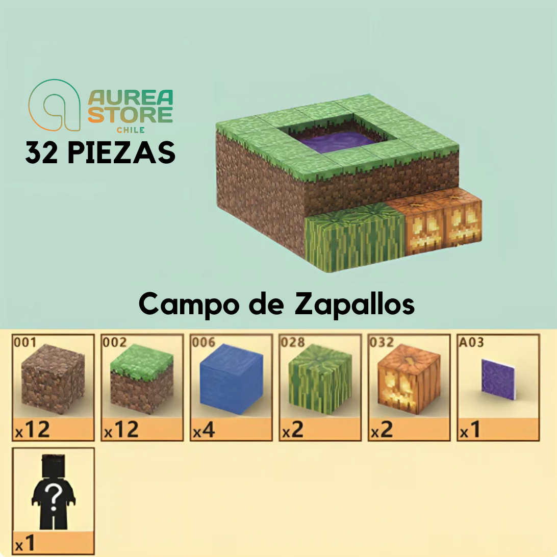 Blocos Magnéticos Minecraft - Vários Modelos