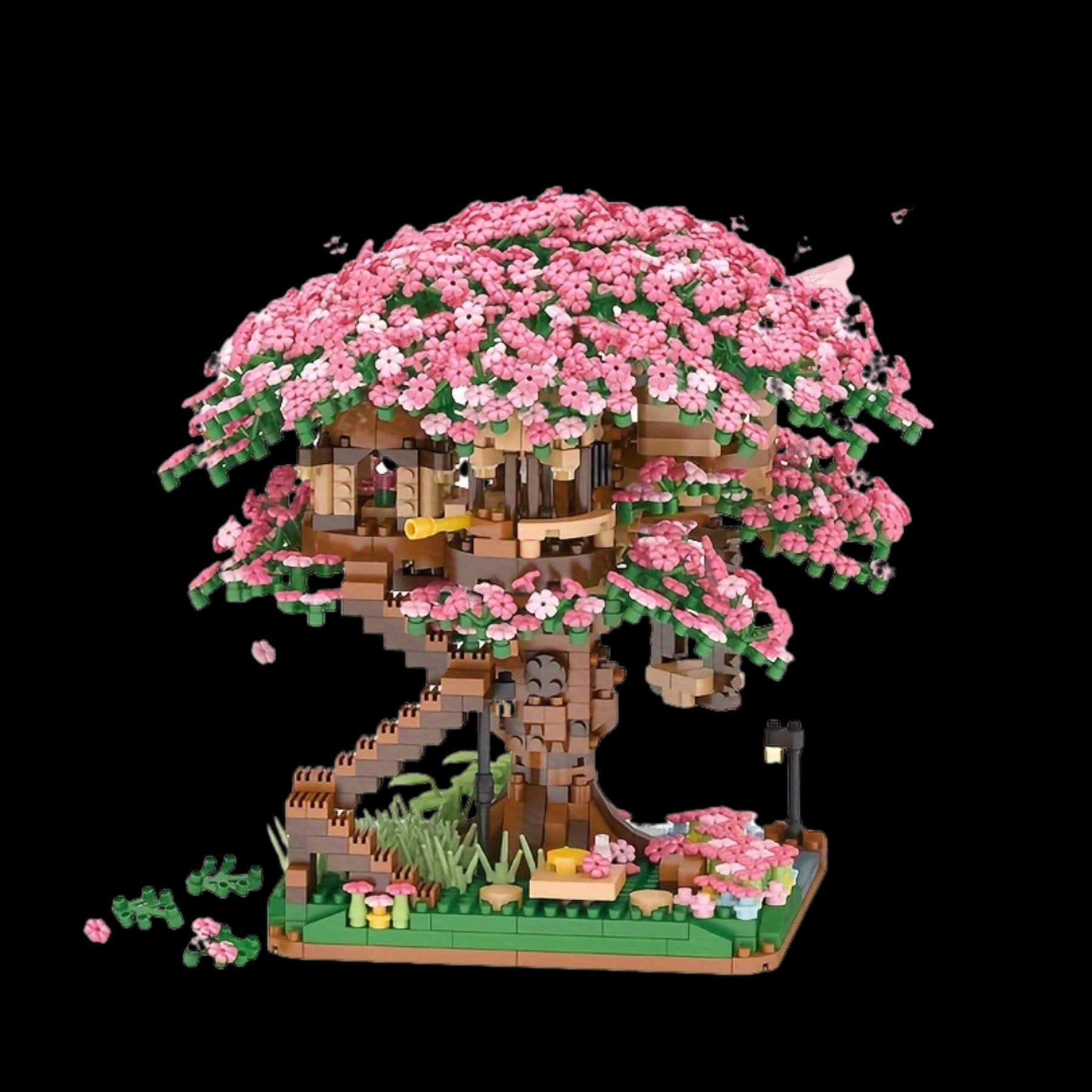 Sakura "Cerezo" Con Luces (2138 micro-piezas)