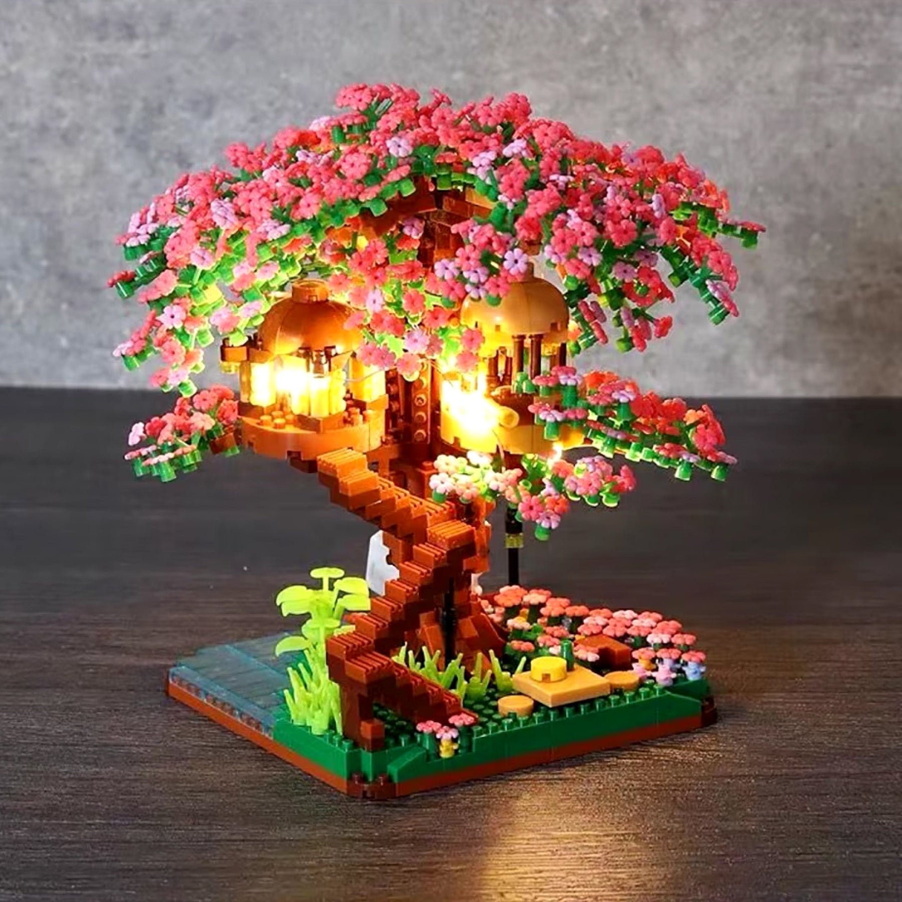 Sakura "Cerezo" Con Luces (2138 micro-piezas)