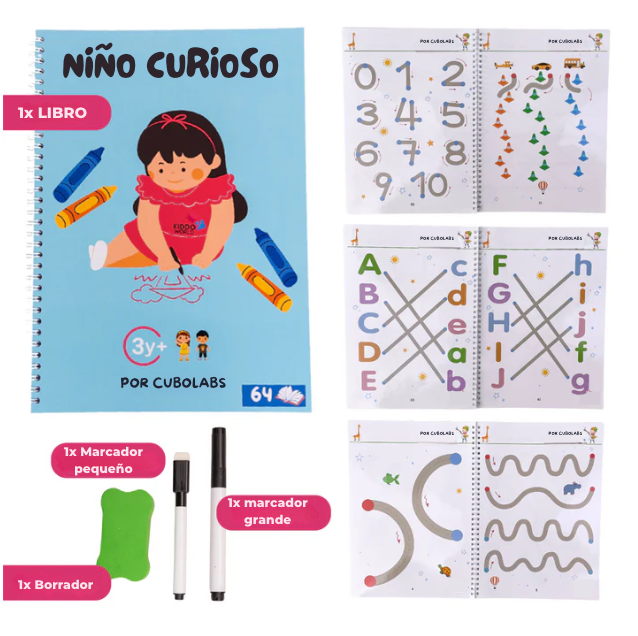 📖 Niño Curioso™ +3 | Despierta el potencial de tu hijo desde casa