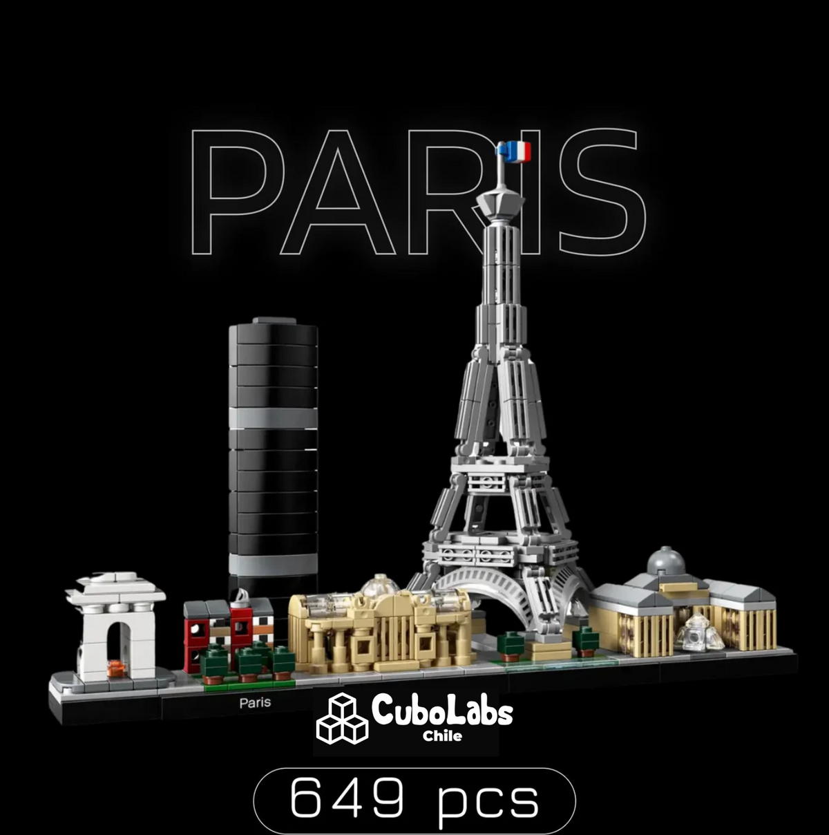 Ciudad de Paris (649 Piezas)