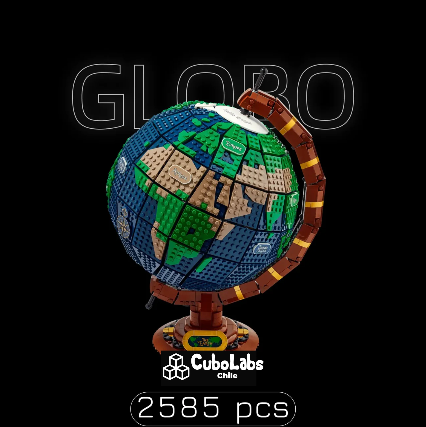 Globo Terrestre (2585 Piezas)