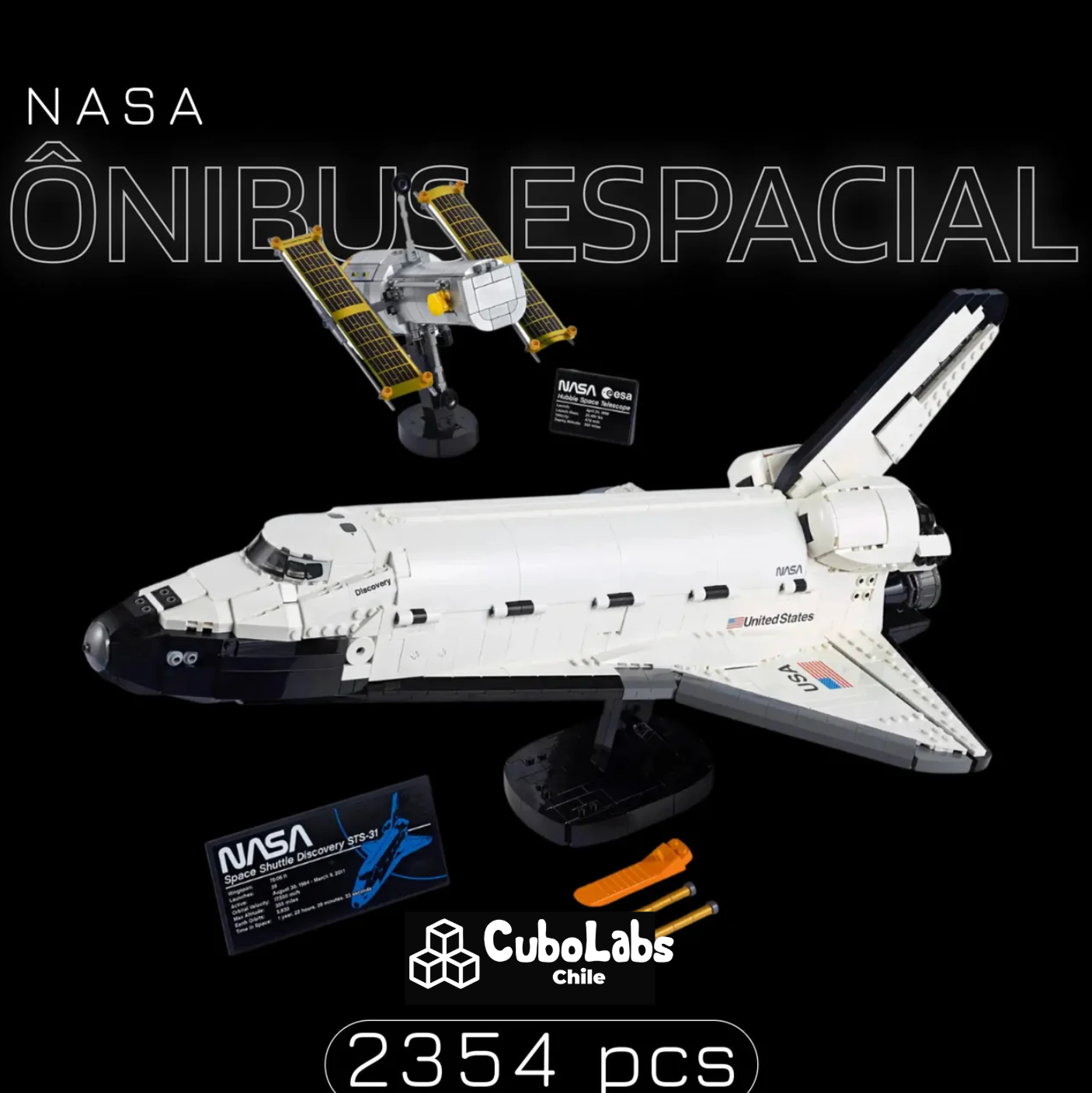 NASA - Bus Espacial (2354 Piezas)