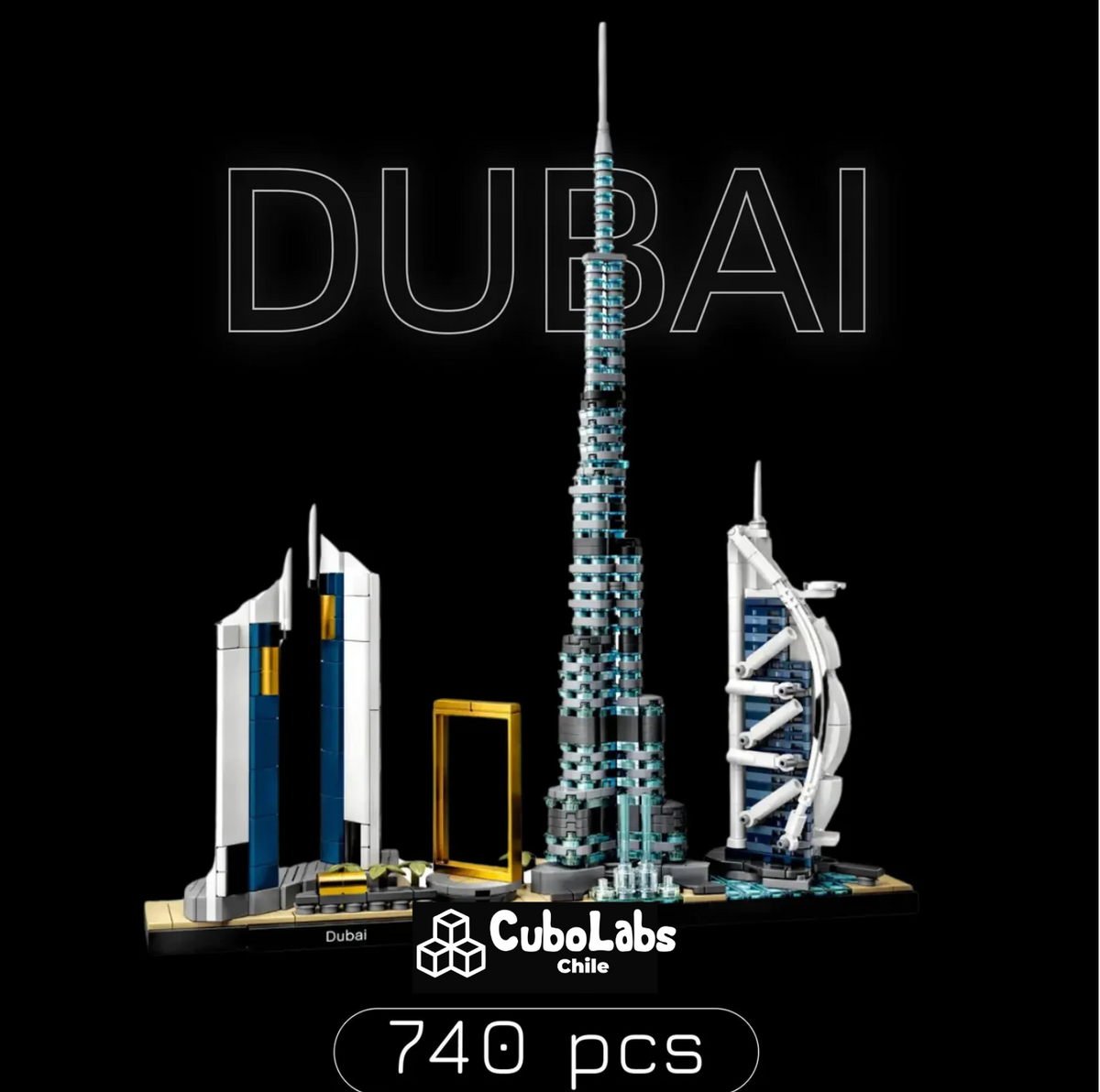 Ciudad de Dubai (740 Piezas)