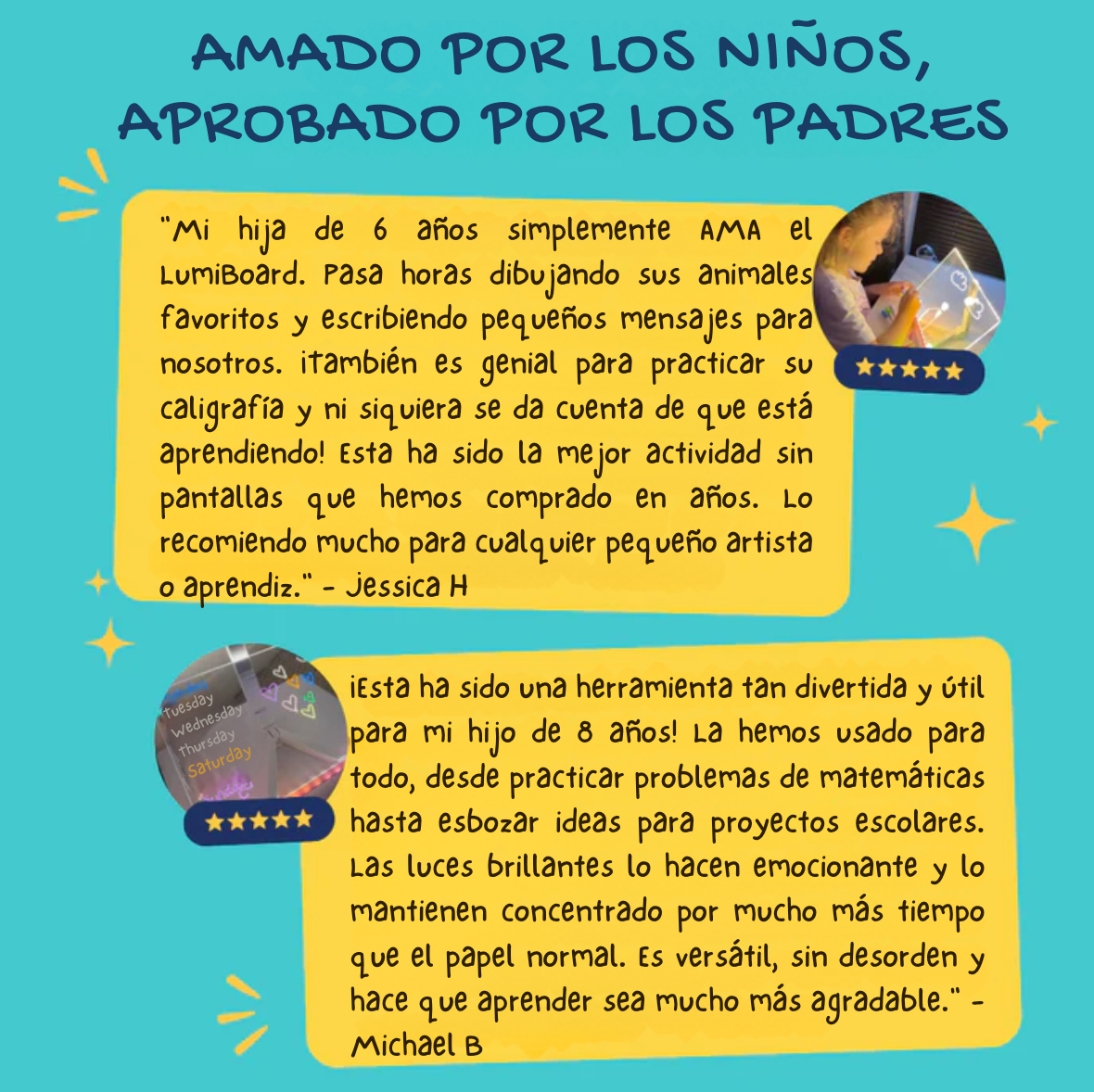 LumiBoard™ LED Pizarra para Dibujos