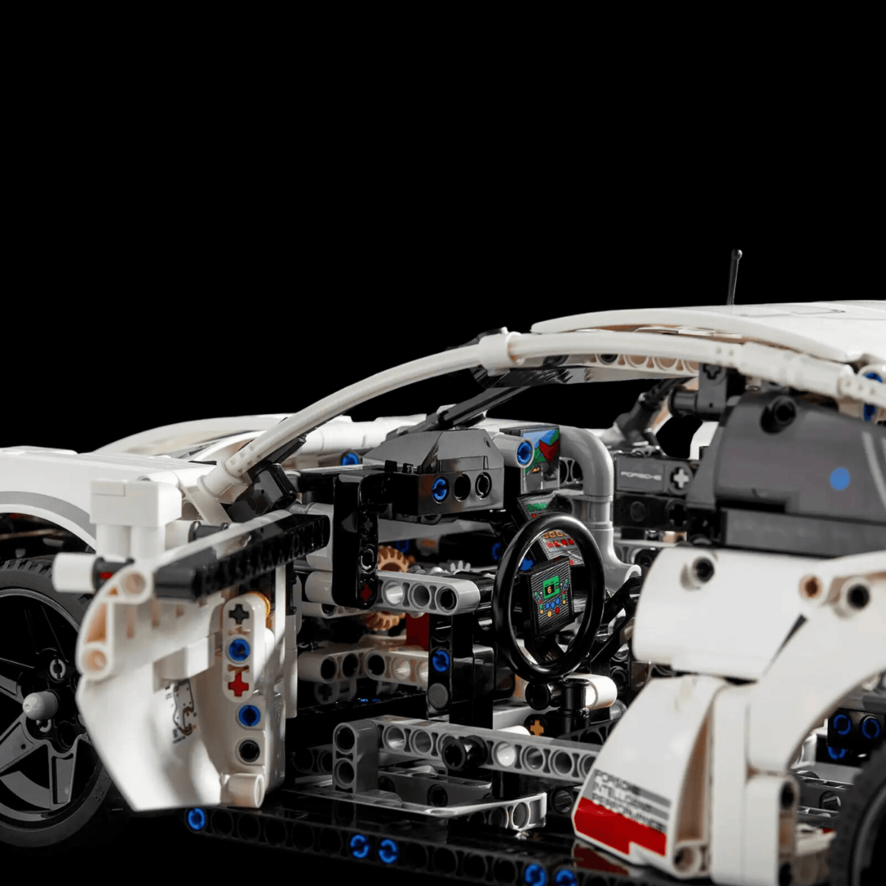 Porsche 911 RSR Blanco (1580 piezas)