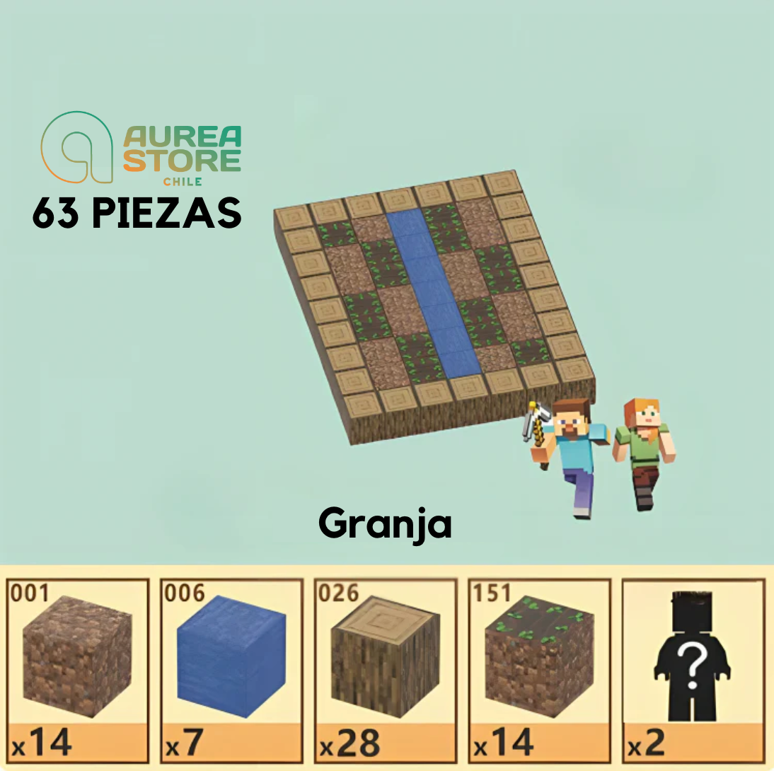 Blocos Magnéticos Minecraft - Vários Modelos