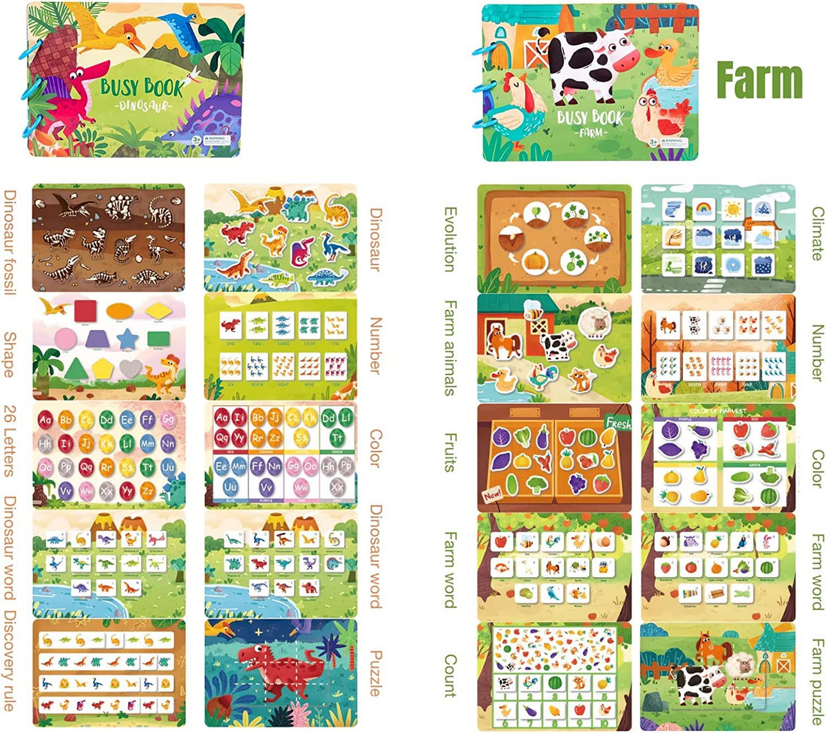 Libro de Actividades Sensoriales Montessori