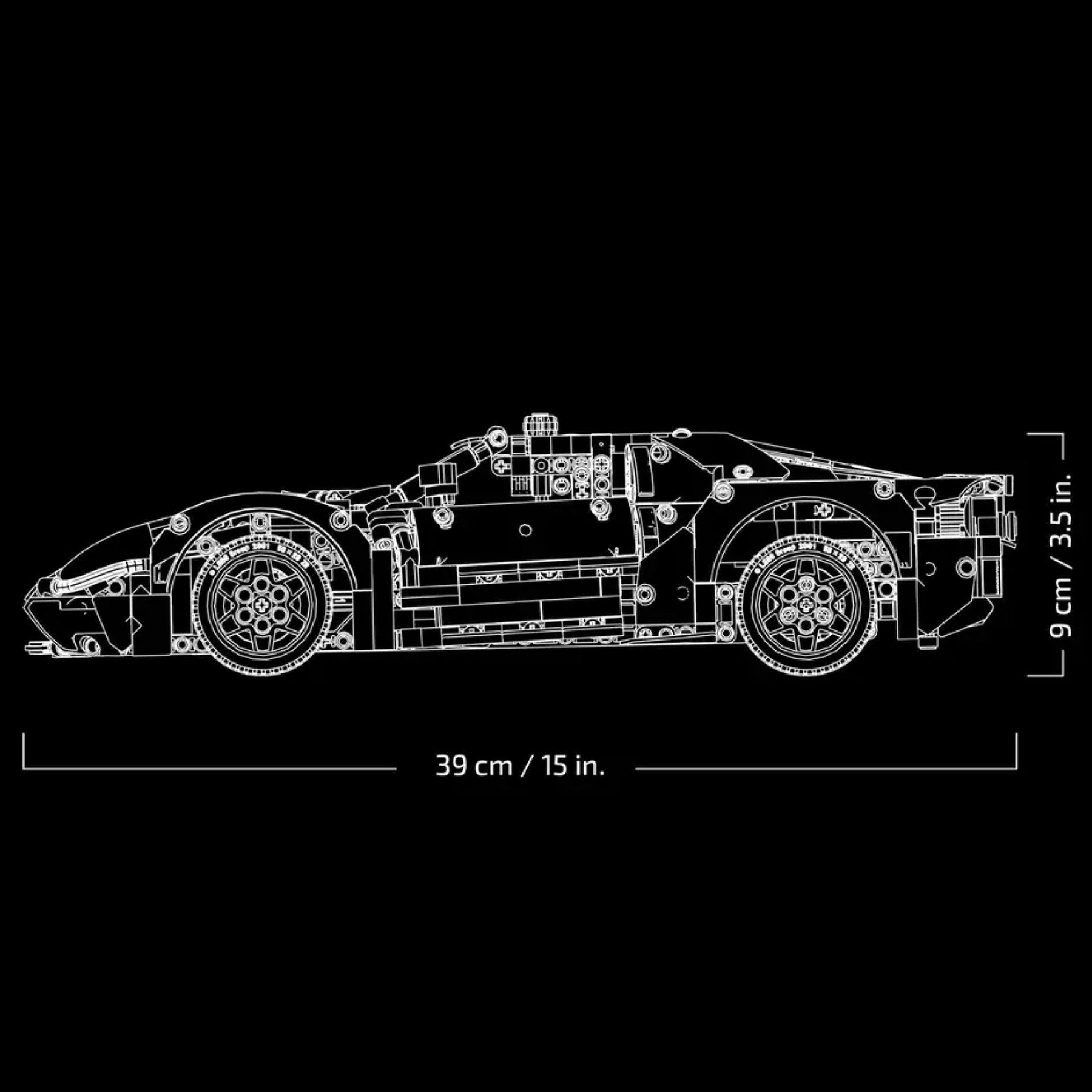 Ford GT (1486 piezas)
