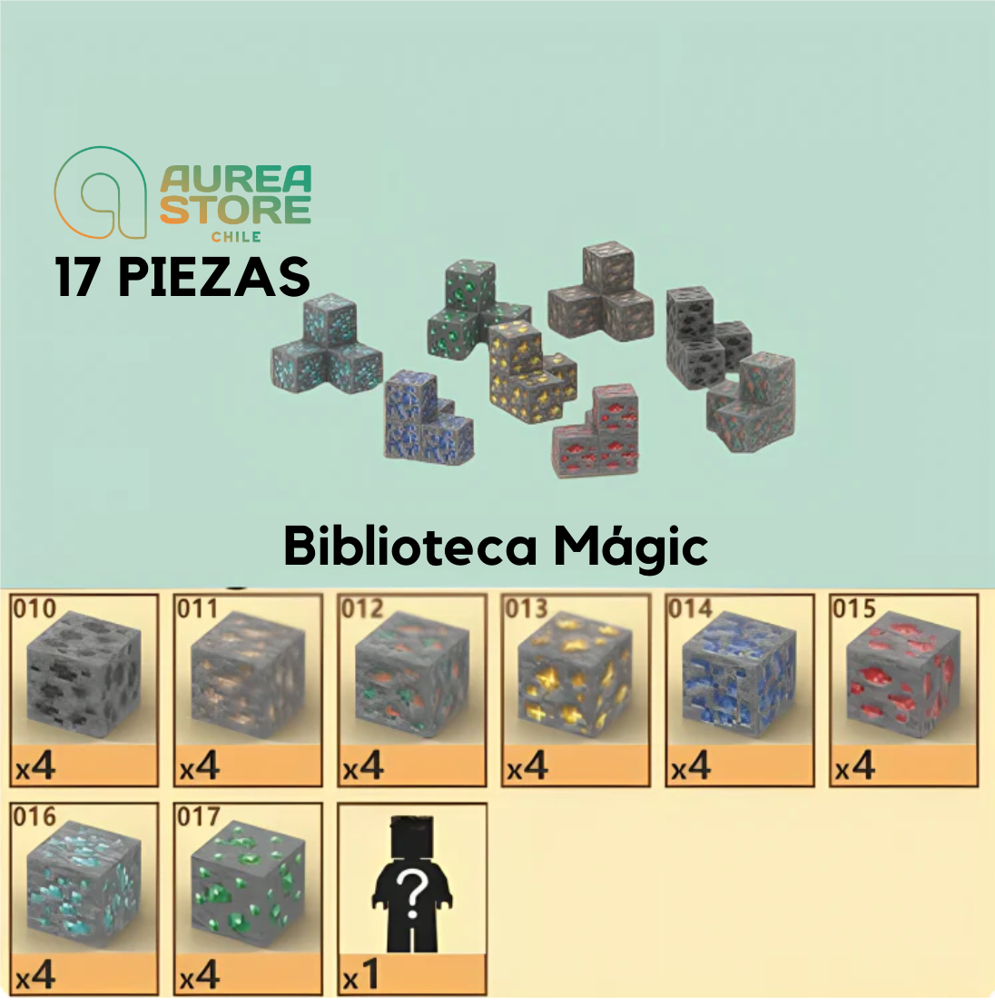 Blocos Magnéticos Minecraft - Vários Modelos