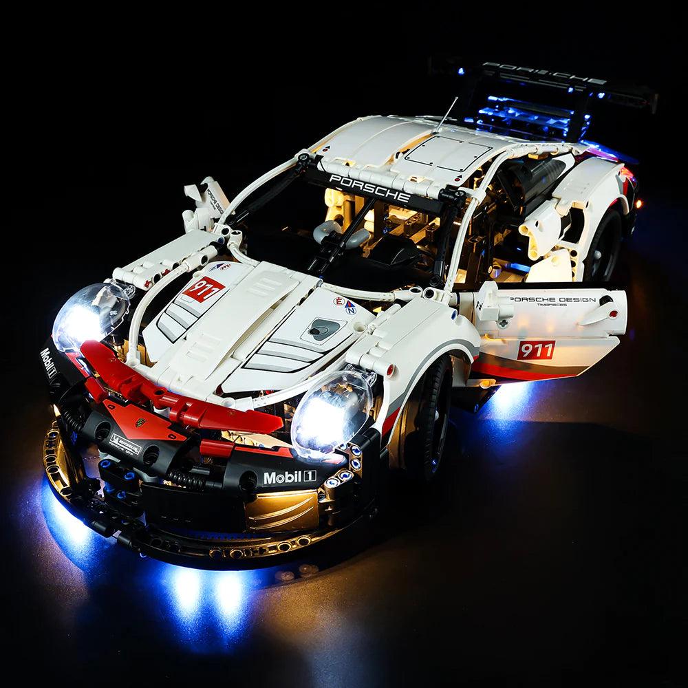 Porsche 911 RSR Blanco (1580 piezas)