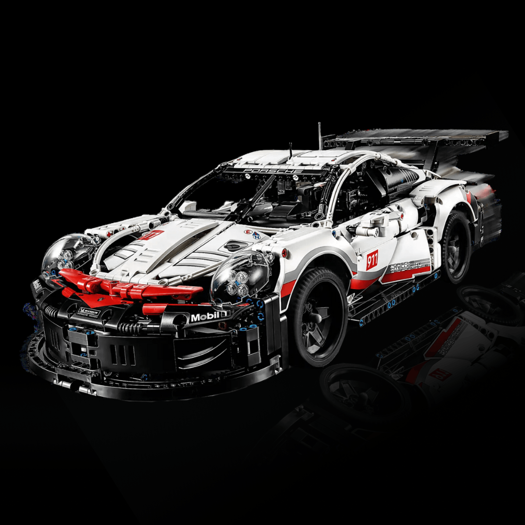 Porsche 911 RSR Blanco (1580 piezas)