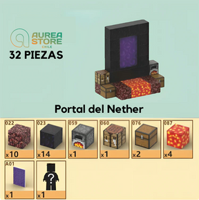 Blocos Magnéticos Minecraft - Vários Modelos