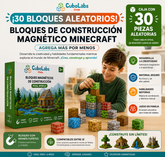 30 Bloques Adicionales Aleatorios - Cubos Magnéticos