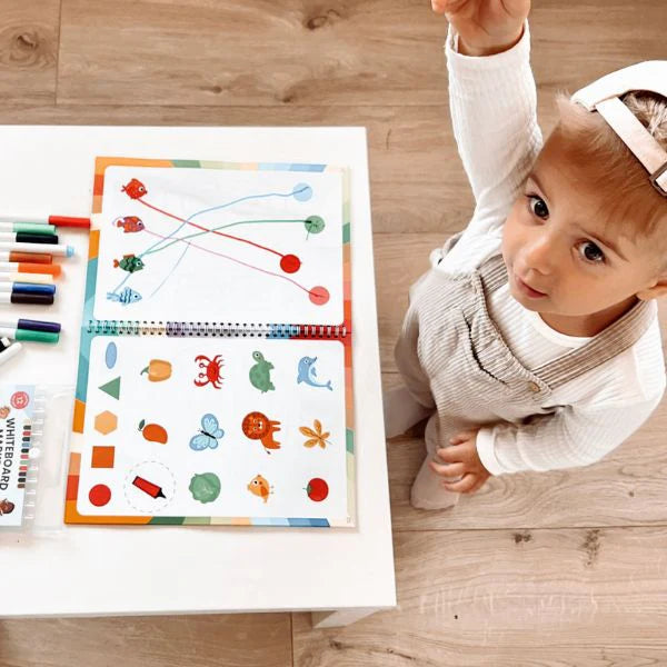 Niño curioso: Libro de ejercicios Montessori  (🎁¡+ 4 ACCESORIOS DE REGALO!🎁) [ACABANDO]