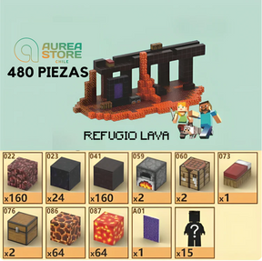 Blocos Magnéticos Minecraft - Vários Modelos