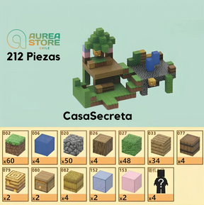 Blocos Magnéticos Minecraft - Vários Modelos