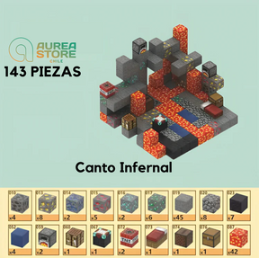 Blocos Magnéticos Minecraft - Vários Modelos
