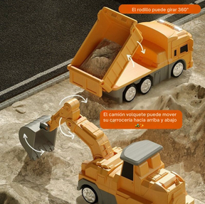 Juguetes Magnéticos de Ingeniería Transformable y Armable 🛠️🚗
