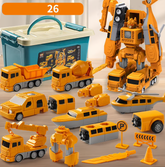 Juguetes Magnéticos de Ingeniería Transformable y Armable 🛠️🚗