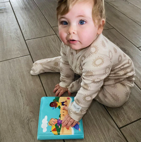 Libro para colorear con agua: Animales marinos, Pintura al agua, Reutilizable (8 páginas, 6-24 meses)
