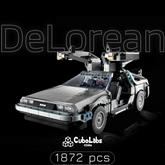 DMC DeLorean "Regreso al Futuro" (1872 piezas) 🚗