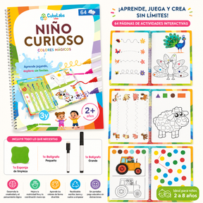📖 Niño Curioso™ (2+ años)| Colores Mágicos [2026]