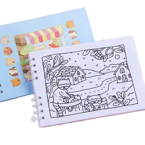 Bobbie Goods: Libro de Colorear Sensorial (INCLUYE 12 PLUMONES TOUCH DE REGALO)