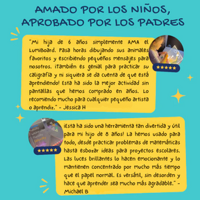 LumiBoard™ LED Pizarra para Dibujos