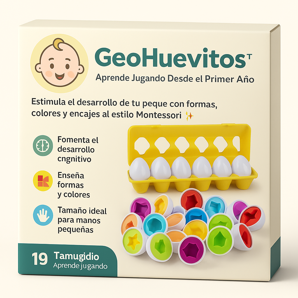 GeoHuevitos™ | Aprende Jugando Desde el Primer Año