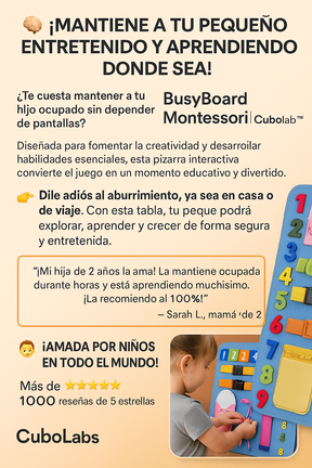 BusyBoard Montessori | CuboLabs™