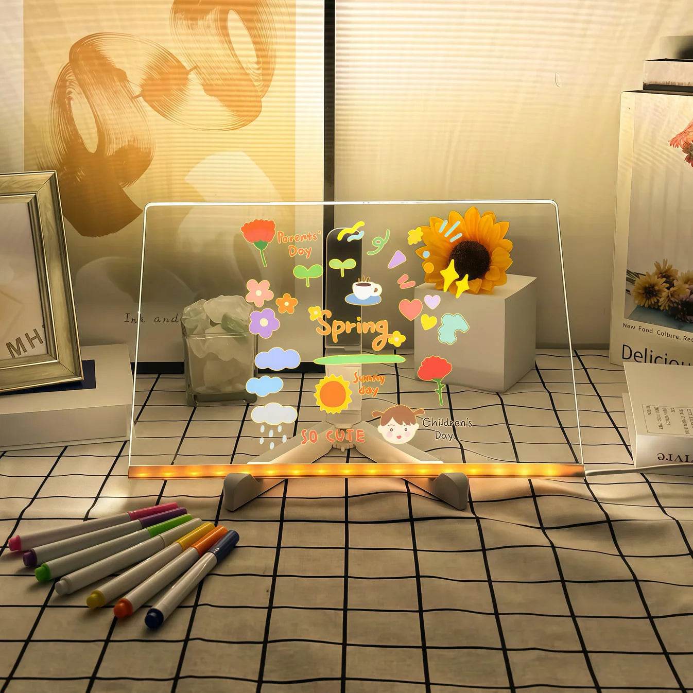 LumiBoard™ LED Pizarra para Dibujos