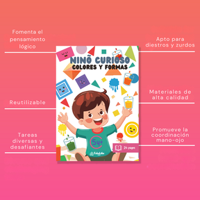 Niño Curioso: Colores Y Formas