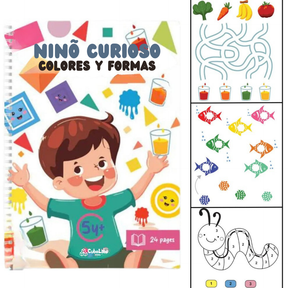 Niño Curioso: Colores Y Formas